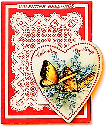 Vintage Valentine Post Card