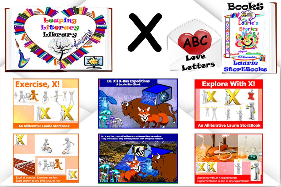 We love Letter X! Alliteration Celebration Laurie StorEBooks!