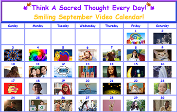 September Smiles Calendar